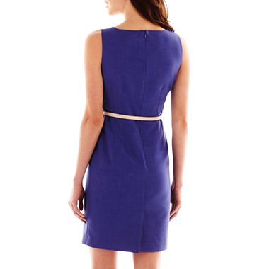 D020 - Belted Career Dress - Size 16