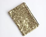 Large Gold Sequins Clutch (10" x 8")