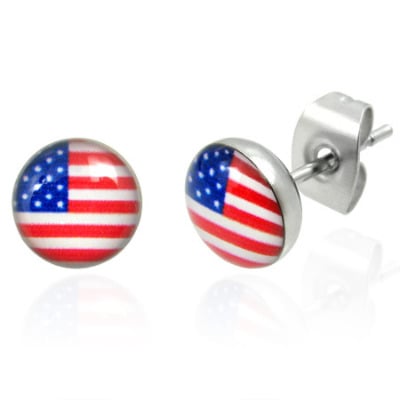 7mm Red /Blue /and White Studs