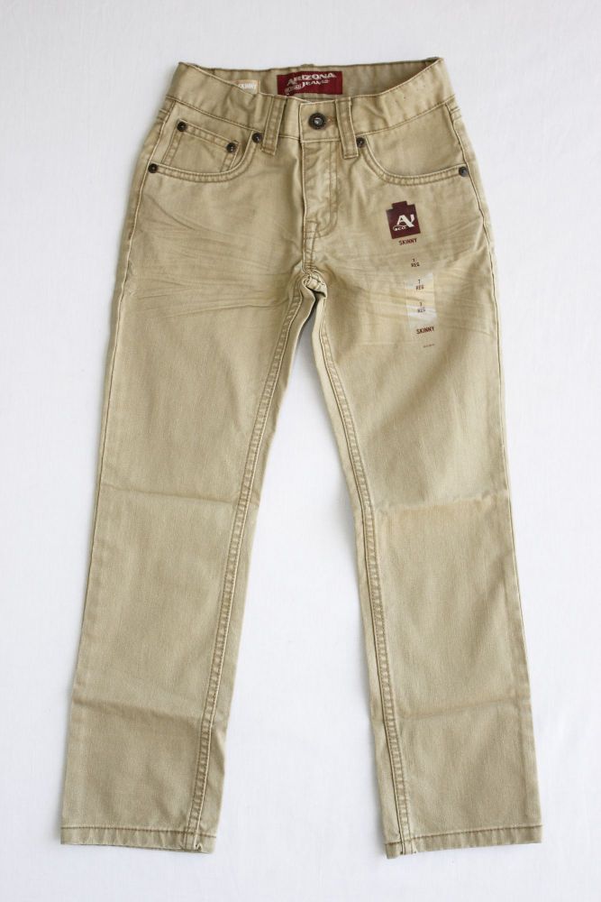 Khaki Coloured SKinny Jeans|Size: 7