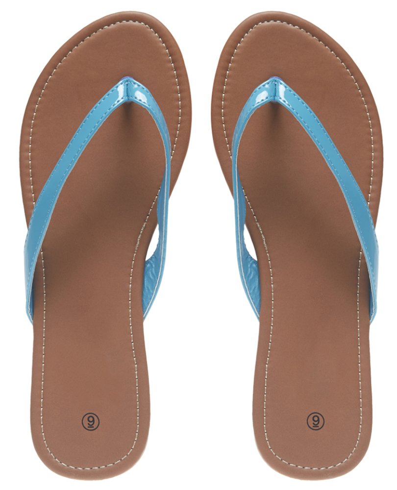 Turquoise Flip Flop - Size 9