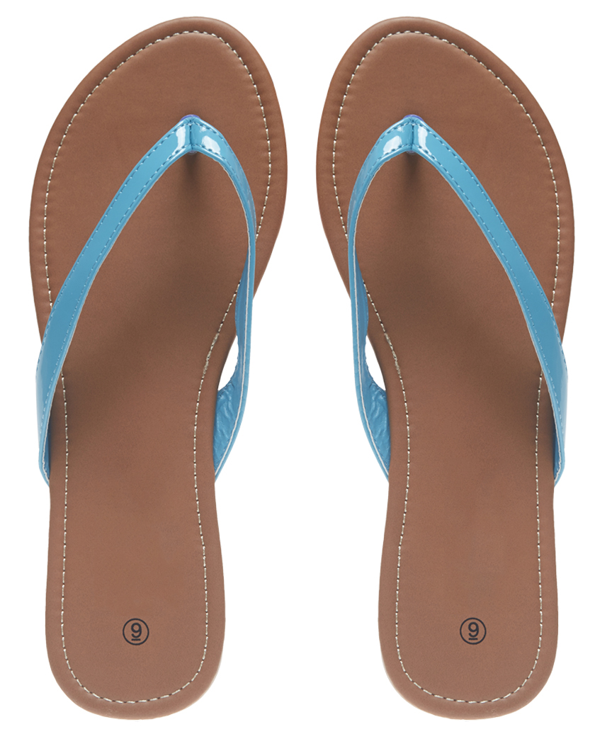 Turquoise Flip Flop Size 9