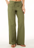 Drawstring Linen Pants - 2XL