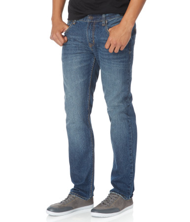 Slim Straight Jeans - Size 38 x 34