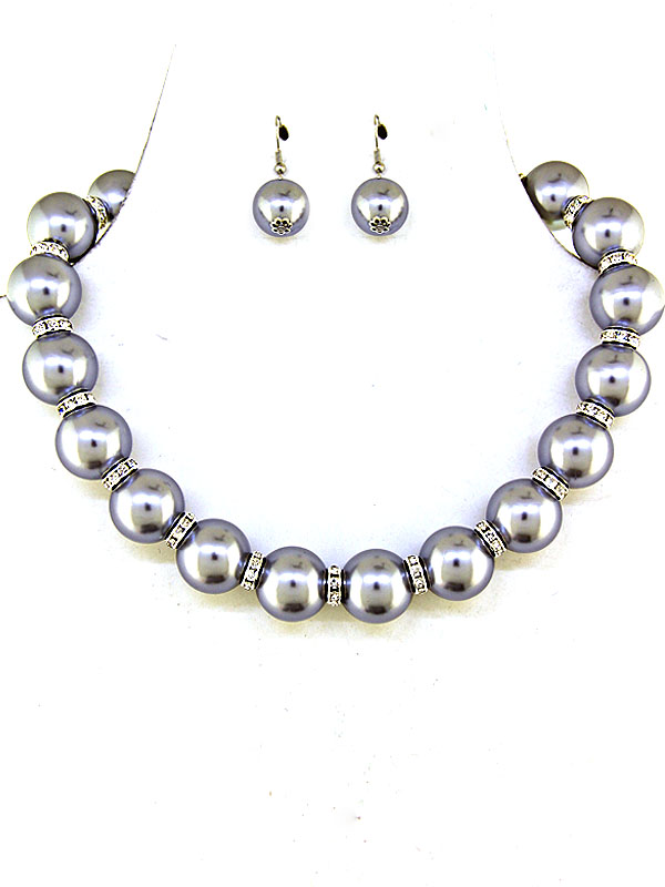 Silver Pearl Set 