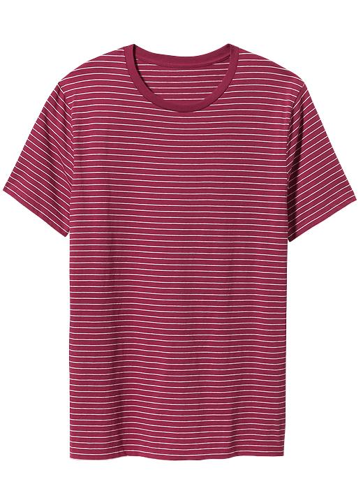 Purple Stripe Tee - Size Medium