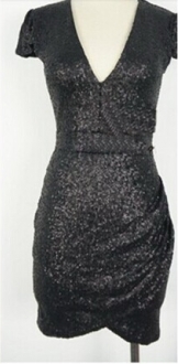 B139 - Sequins Mini Dress