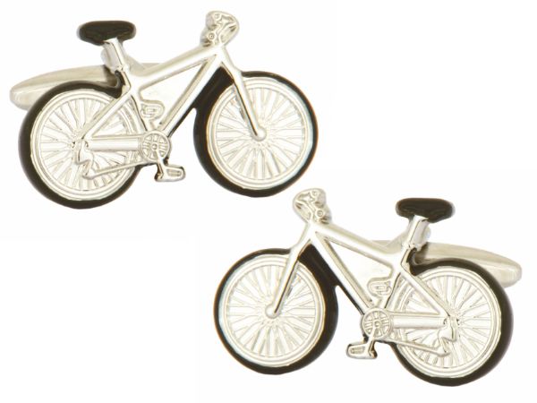 Bicycle cufflinks
