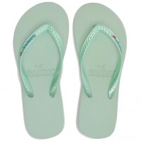 Gandys Flip Flops - Opal/Turquoise 