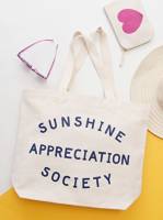 Large Beach Bag - Sunshine Appreciation Society