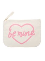 Cotton Make Up Pouch - Be Mine