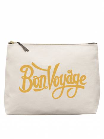 Large Wash Bag - Bon Voyage