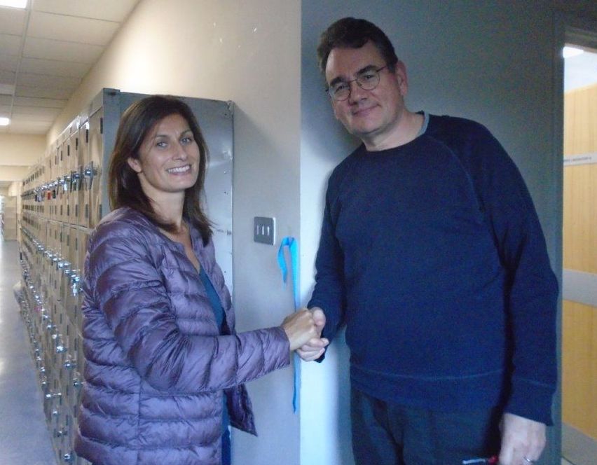 Ceetah (CEO of the Fonthill Foundation, who funded us with £3,000) and Jim Endersby (FoP)