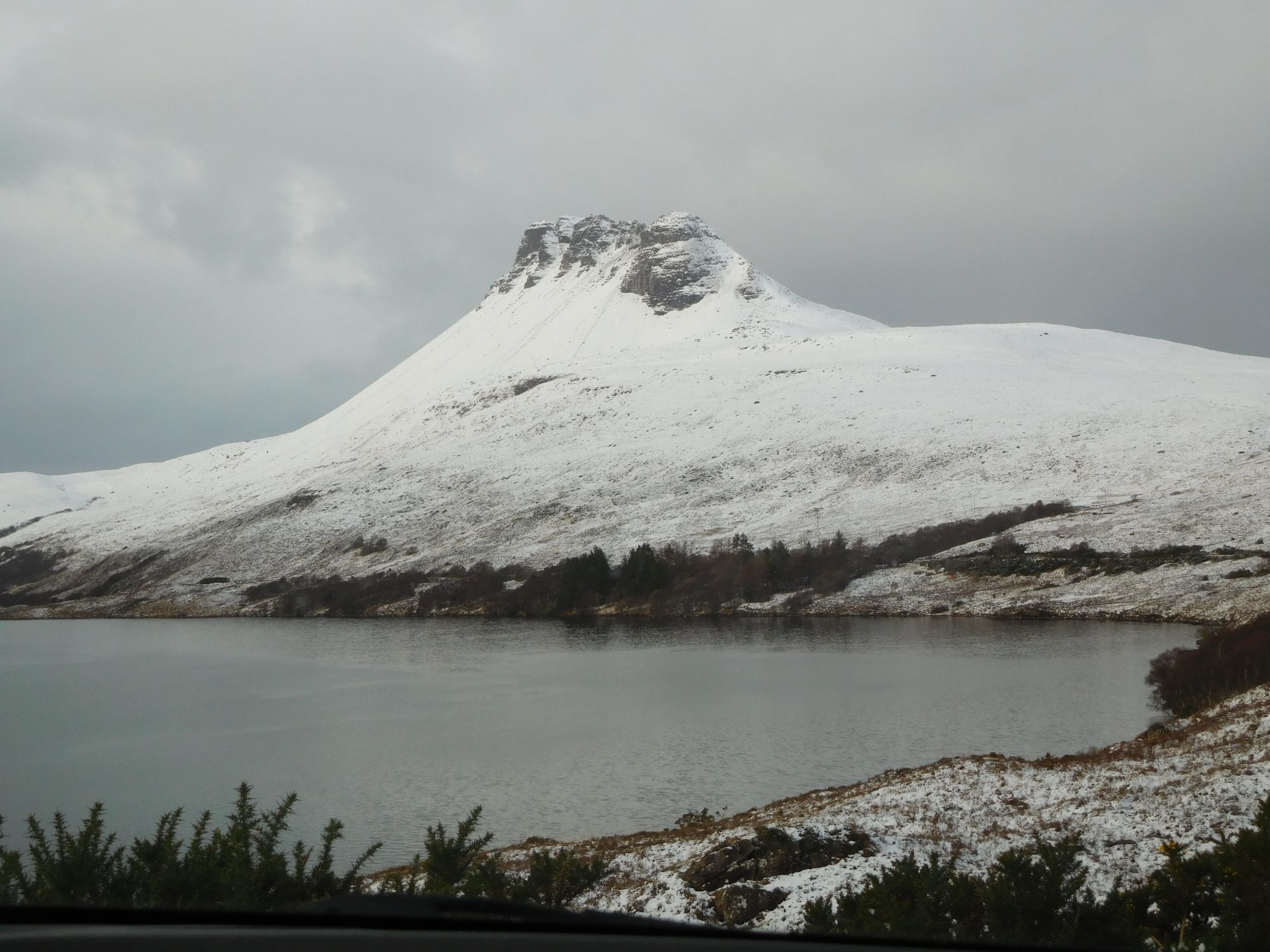 Stac Polly in snow