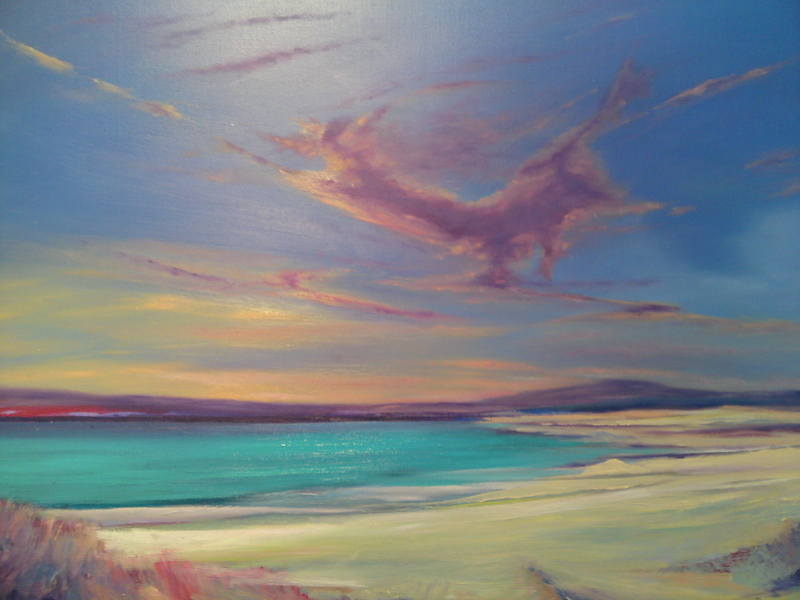 Et Supra Scottish Seascape Oil on Canvas