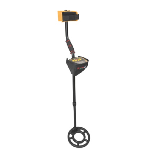 Professional waterproof metal detector featuring LCD control unit 
