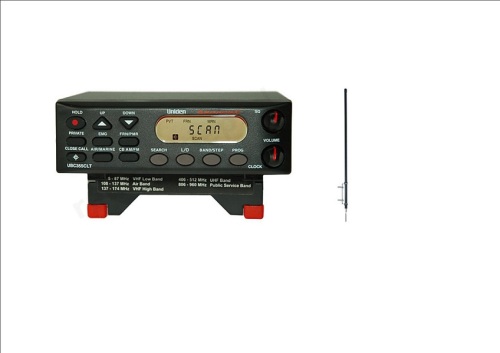 UNIDEN UBC-355CLT DESK/MOBILE SCANNER INCLUDING MULTI-SCAN BASE ANTENNA