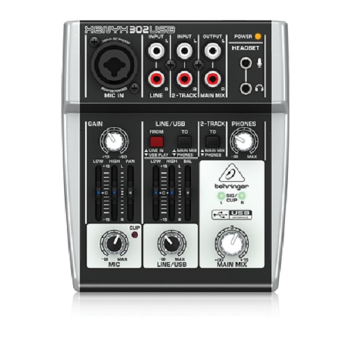 Behringer 302USB Xenyx Small Format Mixer