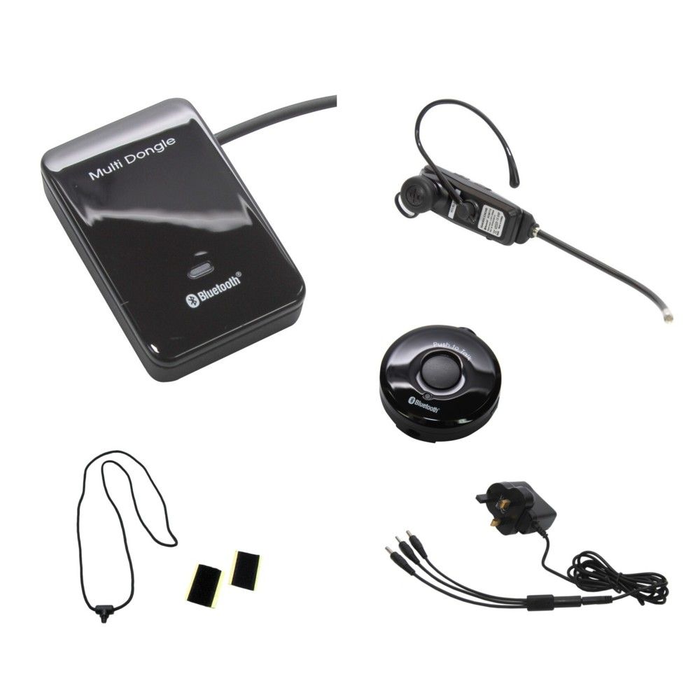 DELUXE 3-PIECE BLUETOOTH HEADSET KIT FOR ICOM /STANDARD