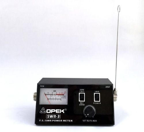 OPEK SWR-3 SWR/POWER/ ANTENNA FIELD STRENGTH METER 1.7 - 150MHz
