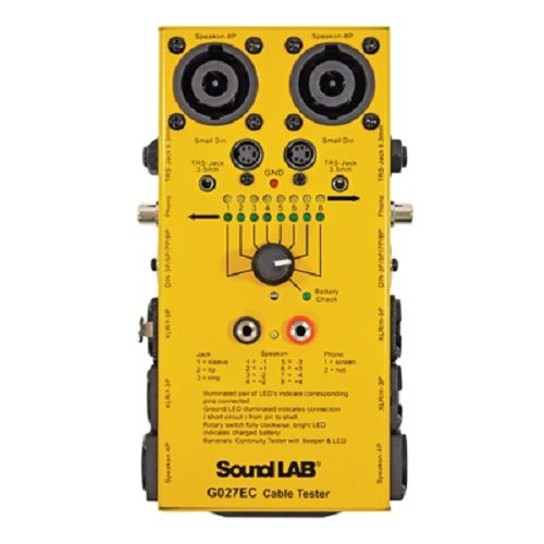 SOUNDLAB UNIVERSAL CABLE TESTER (11 TYPE)