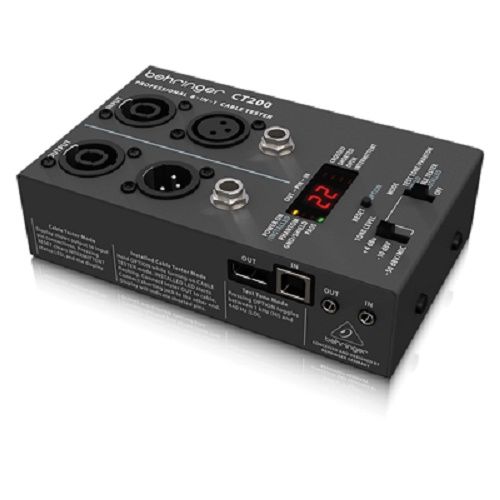 Behringer CT200 Microprocessor-Controlled 8-in-1 Cable Tester