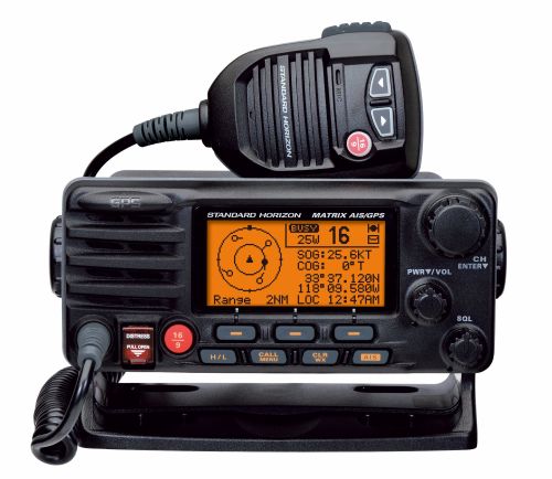 GX2200E Matrix AIS/GPS DSC Class D transceiver with dual channel AIS Receiv