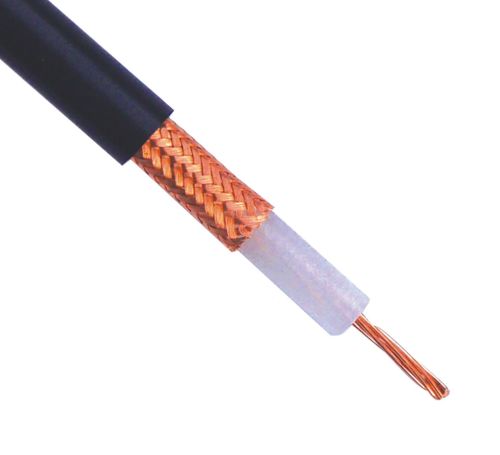 RG213UBX 50 Ohm BLACK COAXIAL CABLE 15 METRES