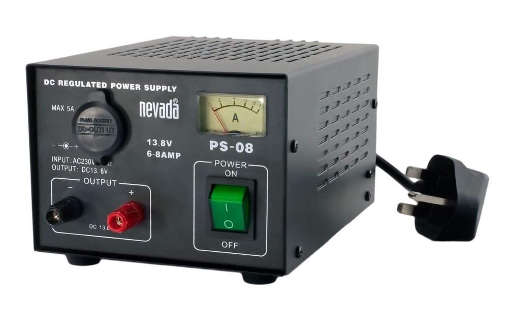 NEVADA PS-08  6-8 AMP LINEAR POWER SUPPLY