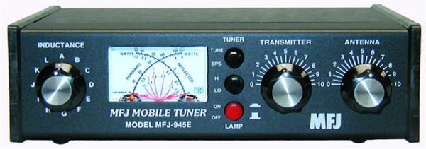 MFJ-945E - 1.8-60 MHz 300W Mobile Tuner 