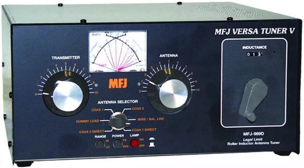 MFJ-989D - Legal Limit HF Tuner - 1.8-30MHz 