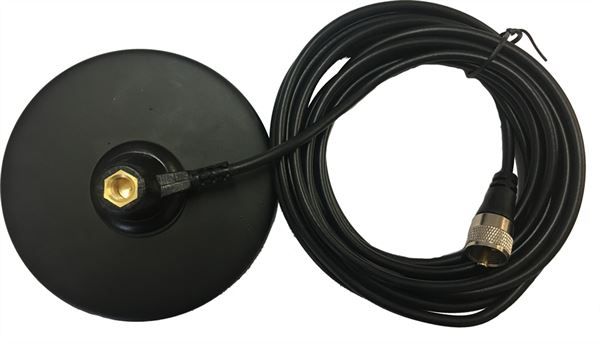 LIMPET-DOME 125mm MAGNETIC MOUNT 3/8 + 4M CABLE + PL259