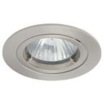 Satin Chrome Twistlock Die-Cast Downlight MR16 50W IP44 Rated