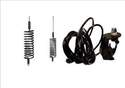 MINI SPRINGER MOBILE CB ANTENNA (CHOICE OF COLOURS) WITH GUTTER-MOUNT KIT