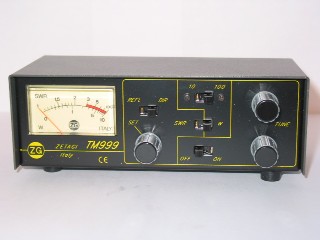 ZETAGI TM999 SWR/PWR METER WITH ANTENNA MATCHING UNIT (26 - 28 MHz)