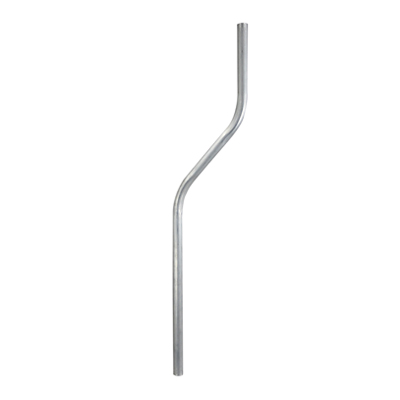 3 ft. (914 mm) Cranked Aluminium Alloy 1" (25 mm) Mast