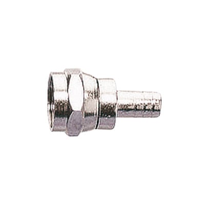 F Type Solderless Crimp Type Plug For RG58 Cable (pack quantity 10)