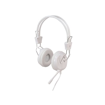 Professional Stereo Multimedia Headphones with Mic and Extended 2.2m Lead