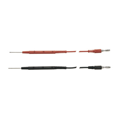 Black/Red 1.8 m Replacement Test Leads with 4 mm Banana Plugs to Prod Ends
