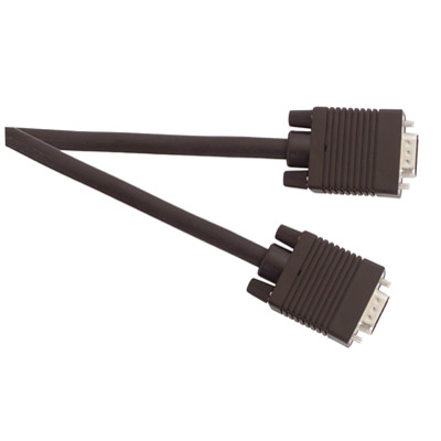 Standard 15 Pin D Plug to 15 Pin D Plug VGA Lead