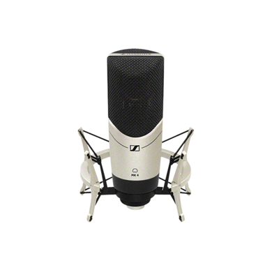 Sennheiser 'MK 4' Large Diaphragm Cardioid Condenser Microphone with Mic Cl