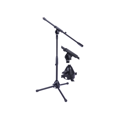 Microphone Stand with Tripod Legs and Boom Arm