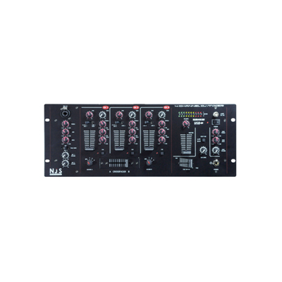NJS NJM402U 4 Channel DJ Mixer with USB Input