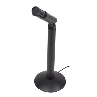 SoundLAB 3.5mm Jack Microphone with Solid Stand