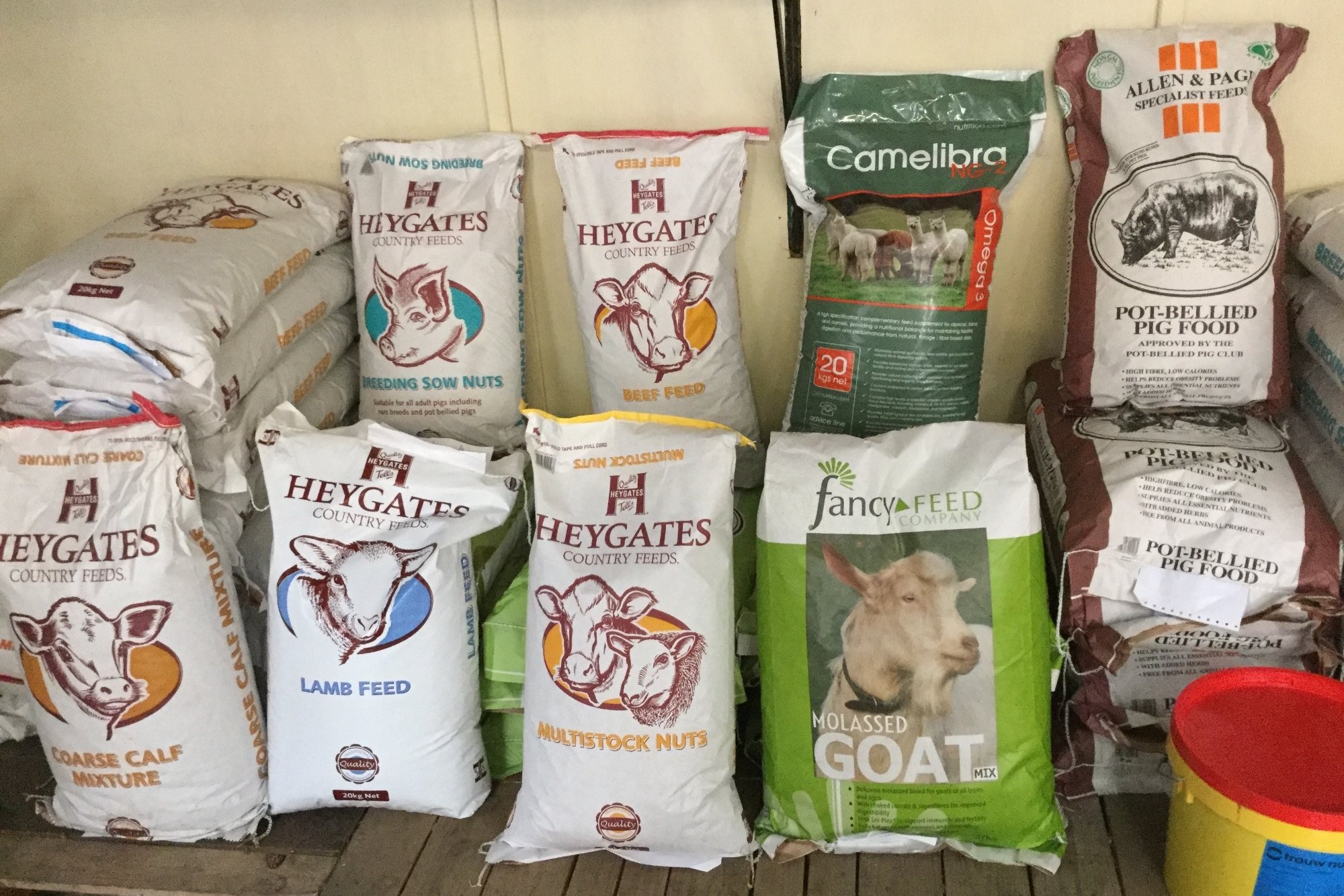 Farm animal food  at Riseholme Feeds