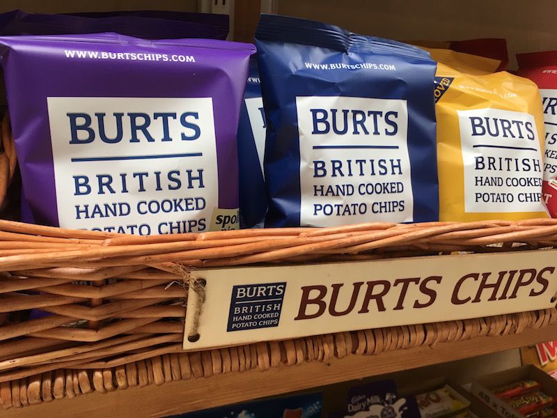 Burts Chips at Riseholme
