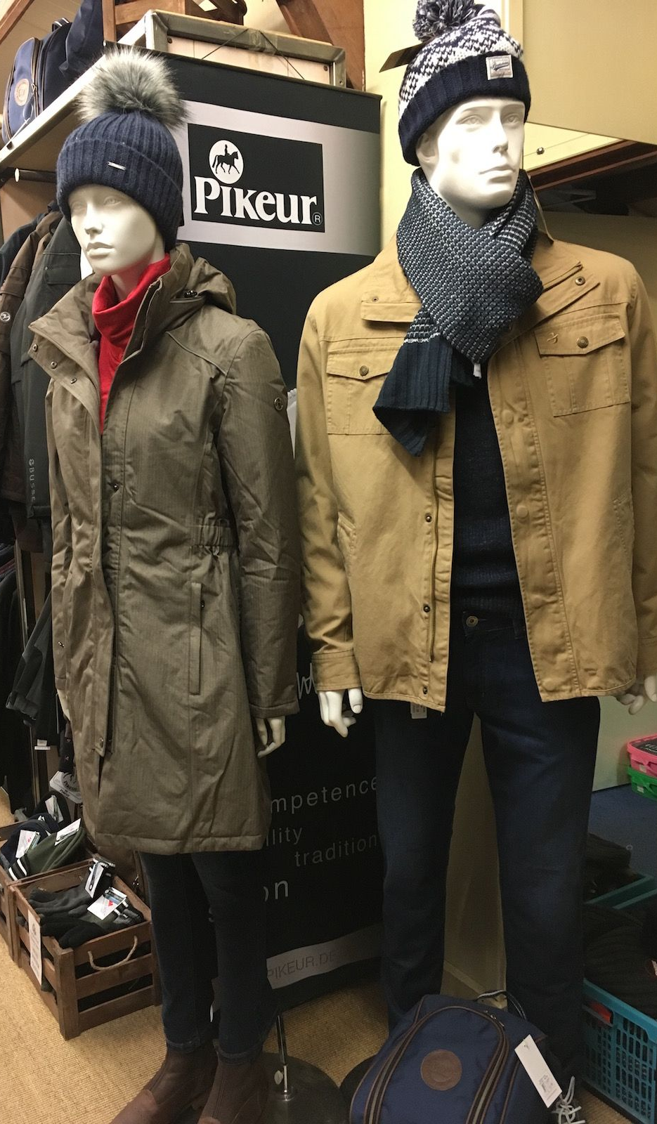 Models in autumn/winter