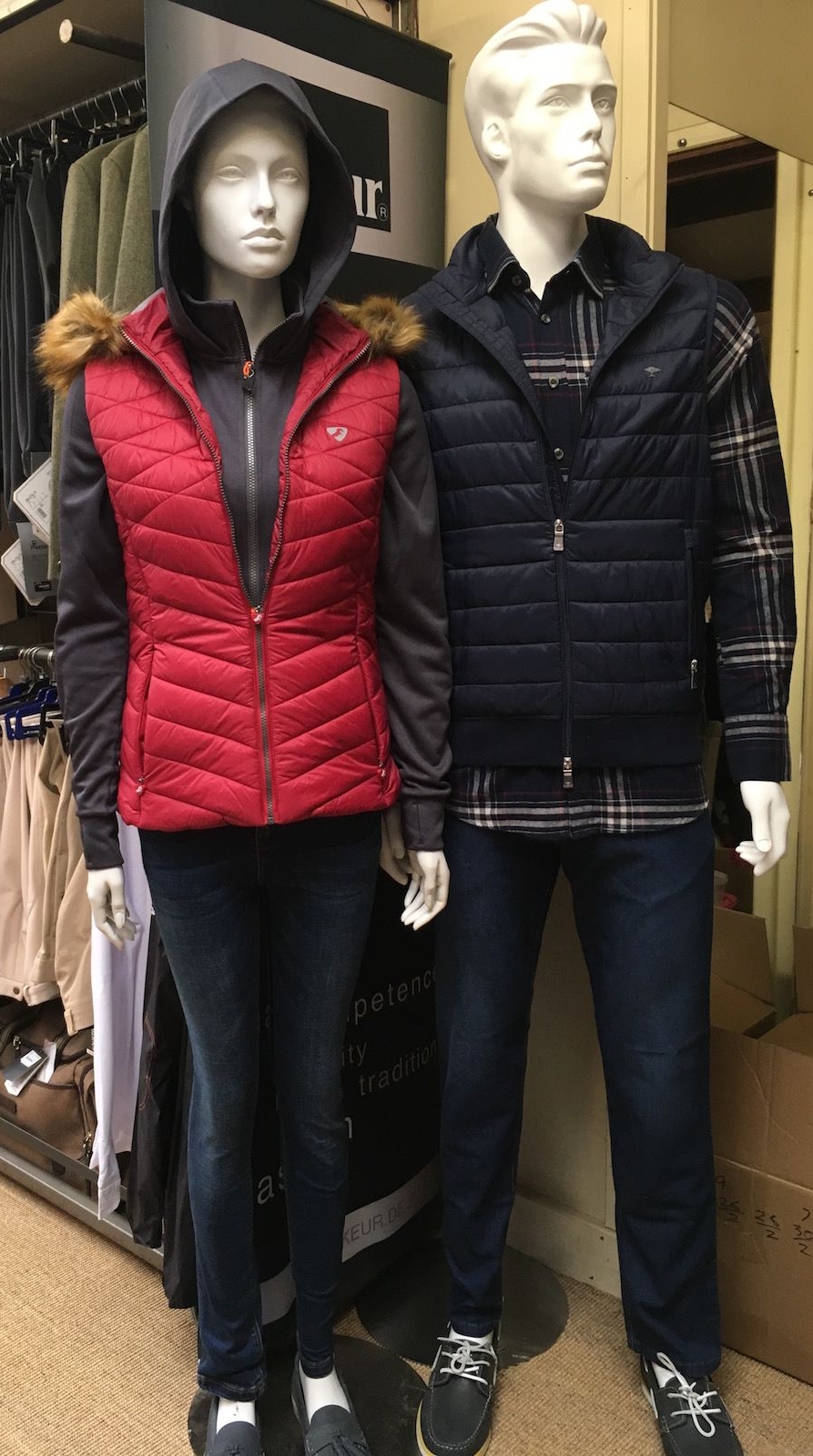 Gilets for winter