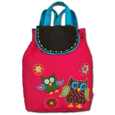 Signature Quilted Backpack Owl