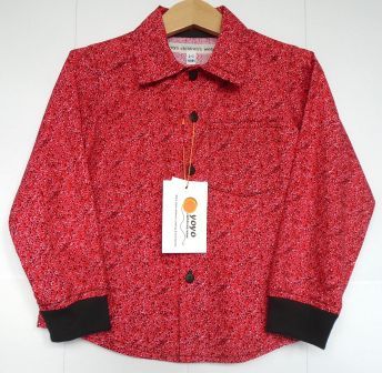 Red Speckled Shirt